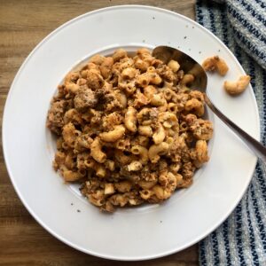 Cheesy Beef Macaroni