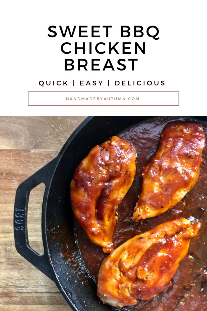 Sweet BBQ Chicken Breast Pin