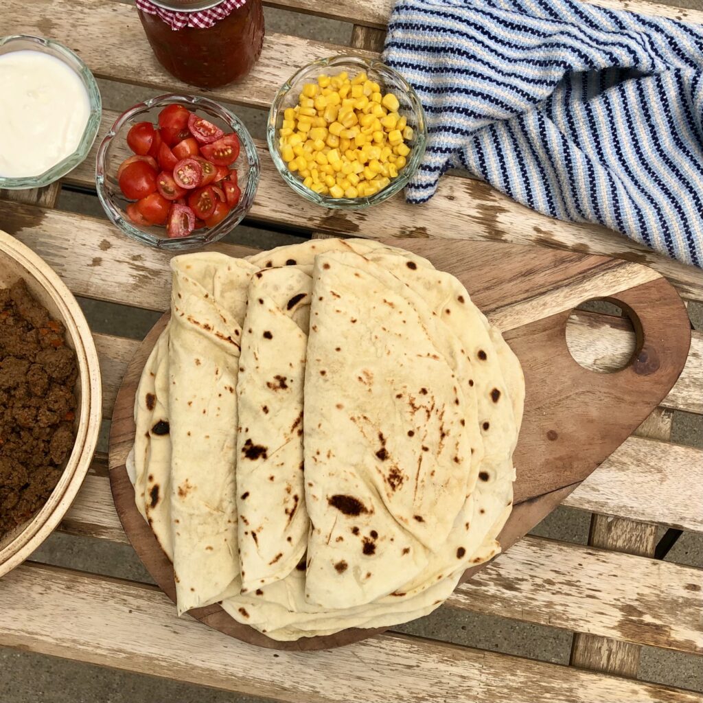 Authentic Mexican Sourdough Tortilla