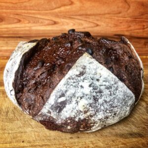Chocolate Fudge Sourdough Boule