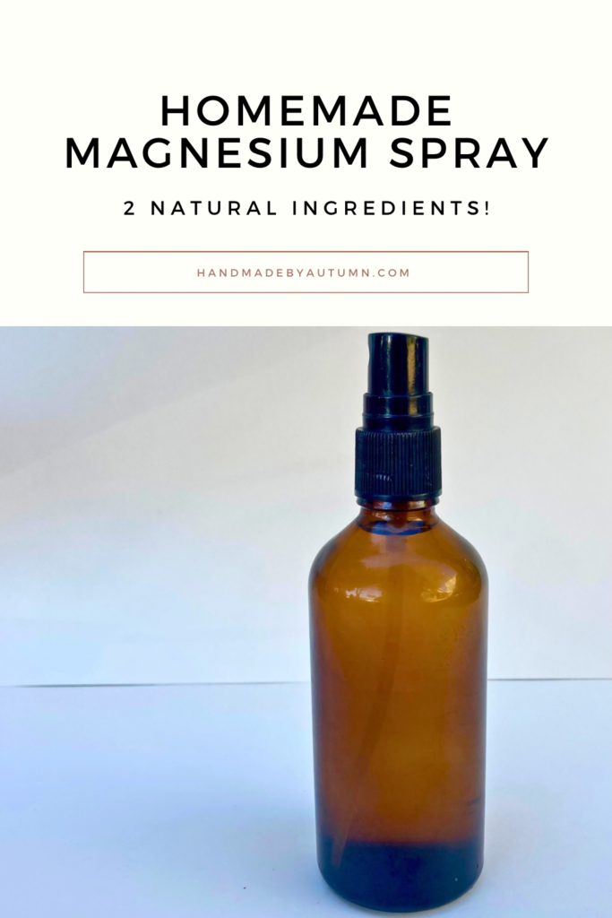 Homemade Magnesium Spray Pin