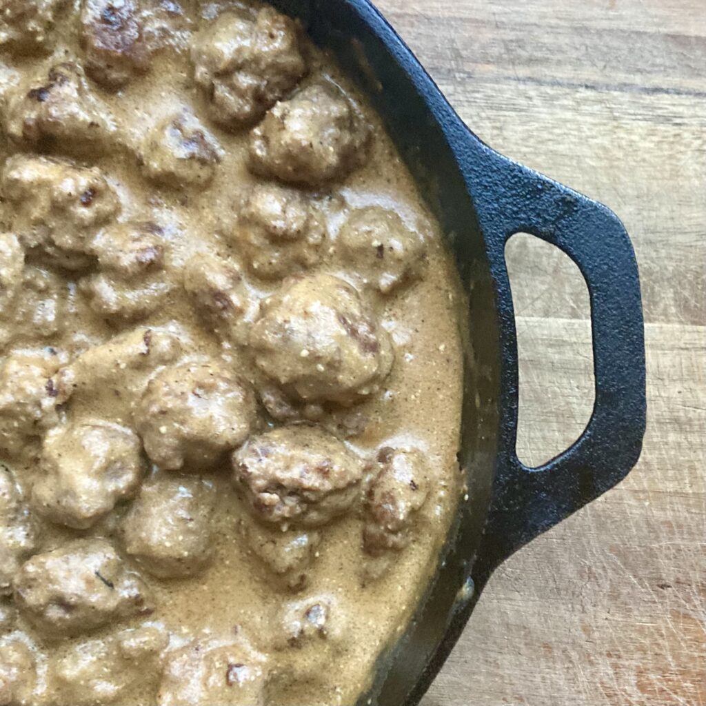One-Pan Swedish Meatballs