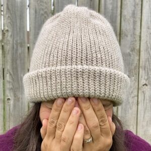 Crochet a Ribbed Wool Hat
