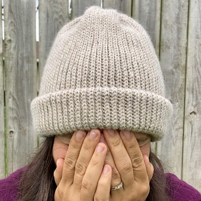 Crochet a Ribbed Wool Hat